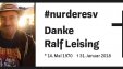 Der ESVK trauert um Ralf Leising &#40; † 31.1.2018 &#41;